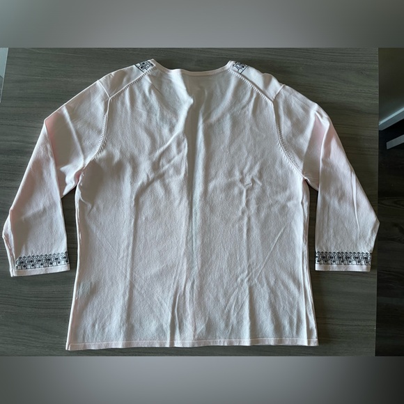 AD Originals Two Piece Cardigan & Sleeveless Top - Pink & Sequins - Size XL - Picture 10 of 16